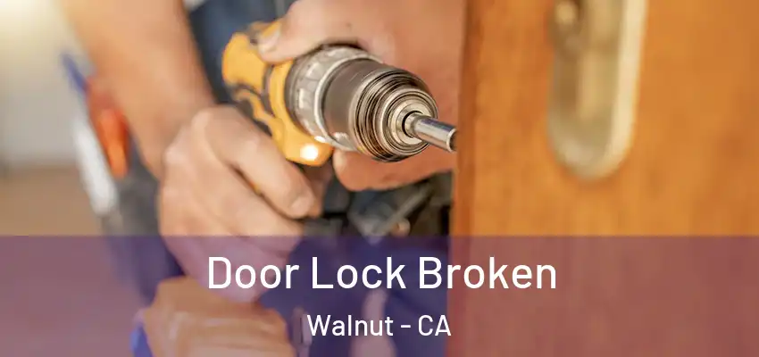  Door Lock Broken Walnut - CA