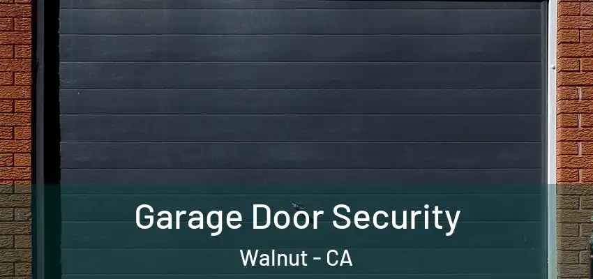  Garage Door Security Walnut - CA