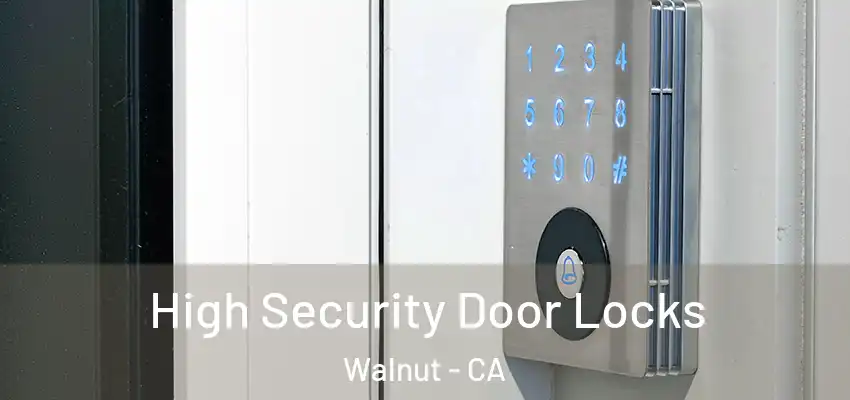  High Security Door Locks Walnut - CA