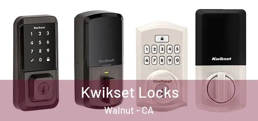  Kwikset Locks Walnut - CA